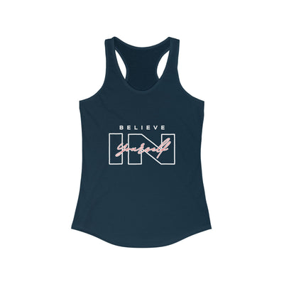 Believe in Yourself Tank Top - Women's Motivational Fitness Apparel