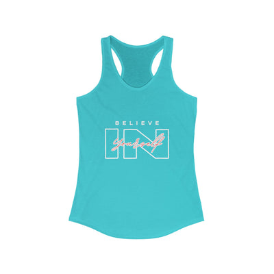 Believe in Yourself Tank Top - Women's Motivational Fitness Apparel