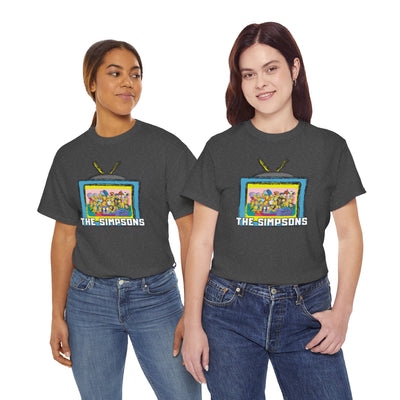 The Simpsons Unisex Heavy Cotton Shirt