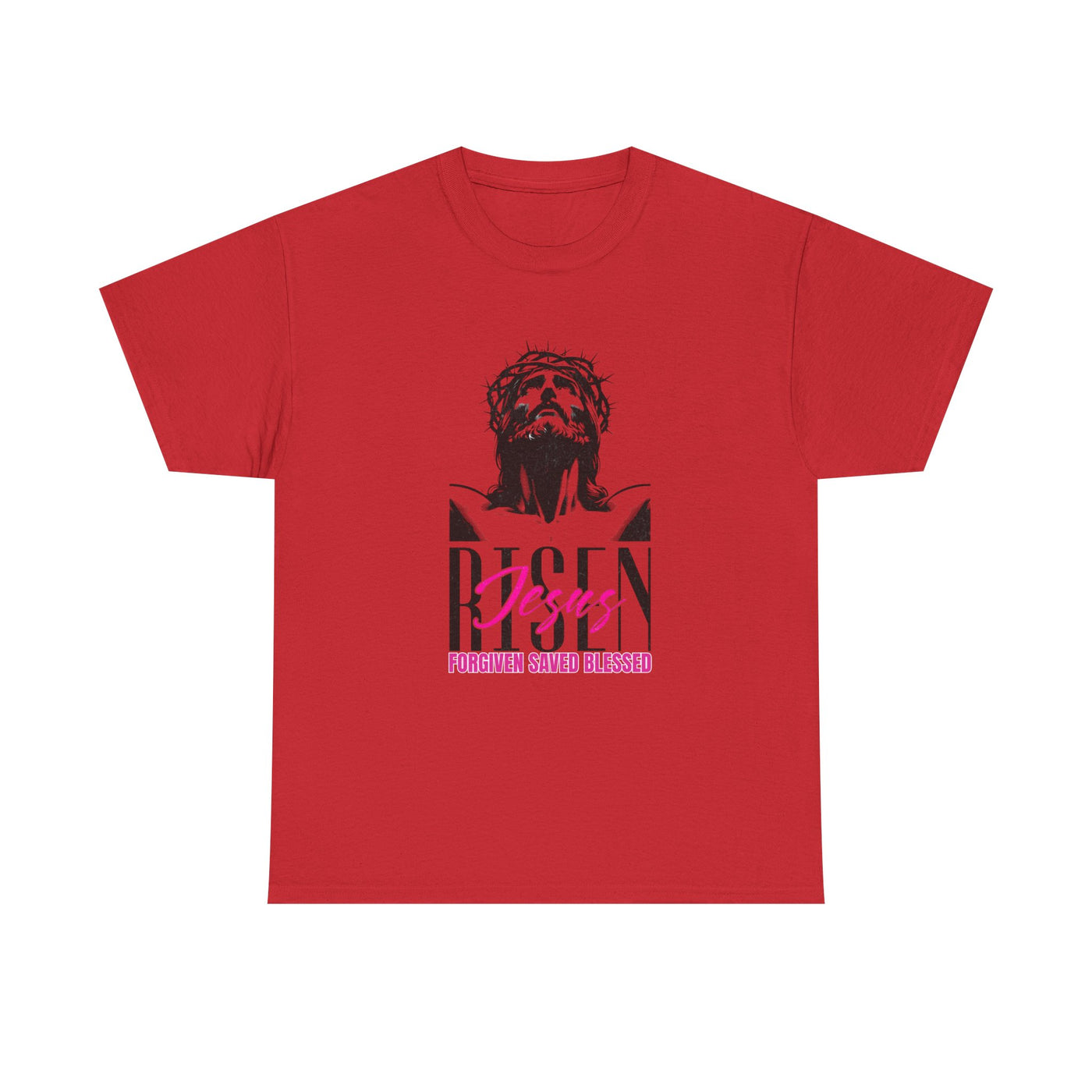 Jesus "Risen" Faith-Based Christian T-Shirt