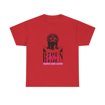 Jesus "Risen" Faith-Based Christian T-Shirt