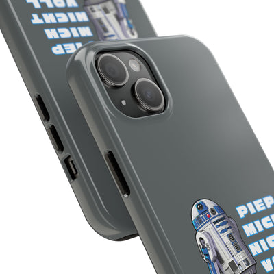 Tough Phone Case - R2-D2 Design with "DON'T BEEP ME"