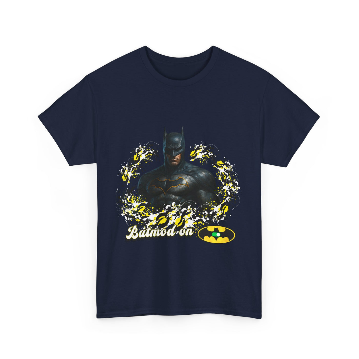 Batman "batmode on" , Unisex Cotton T-Shirt