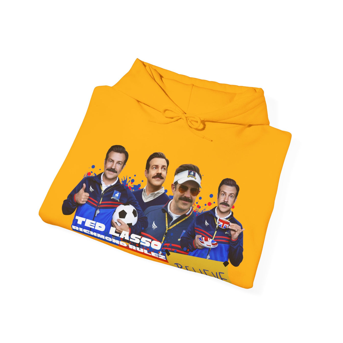 Ted Lasso "Believe" Hooded Sweatshirt - Unisex Heavy Blend™