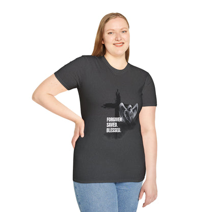 Blessed Faith Unisex Softstyle T-Shirt  Jesus