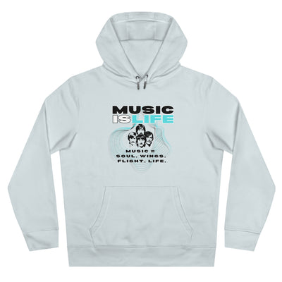 Beatles Music Is Life King Hooded Sweatshirt | Perfect for music lovers