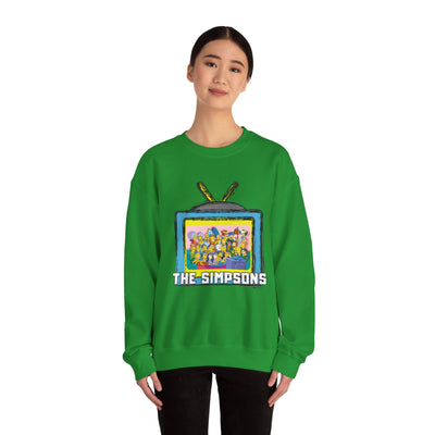 The Simpsons Unisex Heavy Cotton Sweatshirt