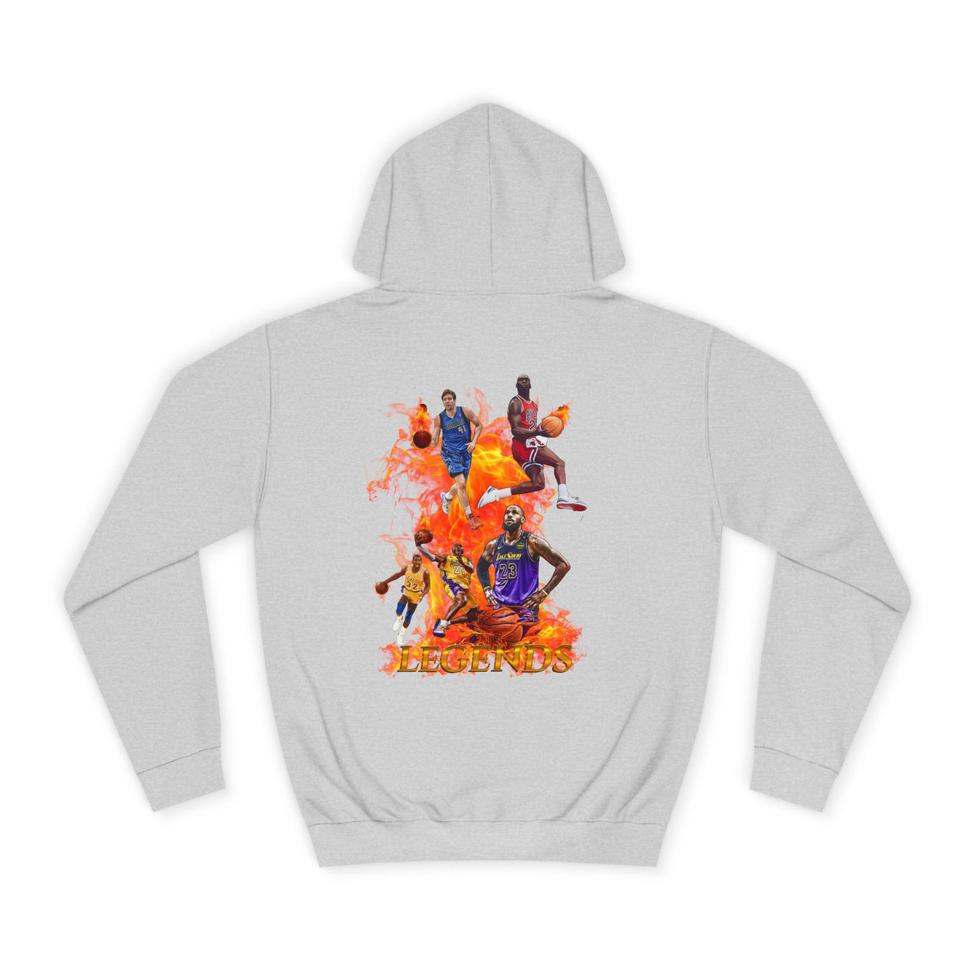 Unisex Sports Hoodie, Legends of Basketball
