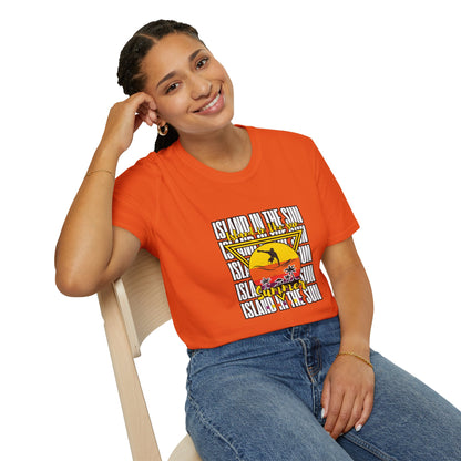 Island in the Sun Unisex Softstyle T-Shirt -Beach Vibes