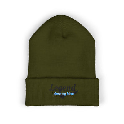 Legend Beanie - Classic Cuffed Hat, Unisex Beanie