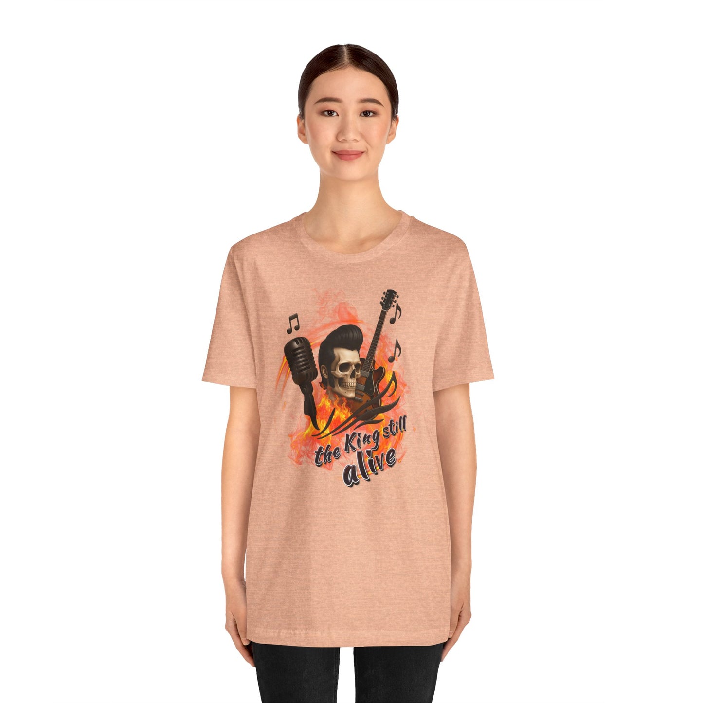 Music Vibes Unisex Jersey Tee - 'The King Still Alive' Graphic T-Shirt
