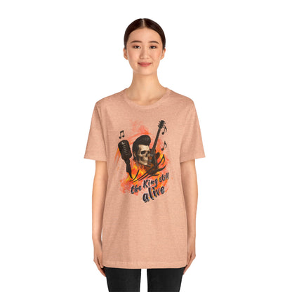 Music Vibes Unisex Jersey Tee - 'The King Still Alive' Graphic T-Shirt