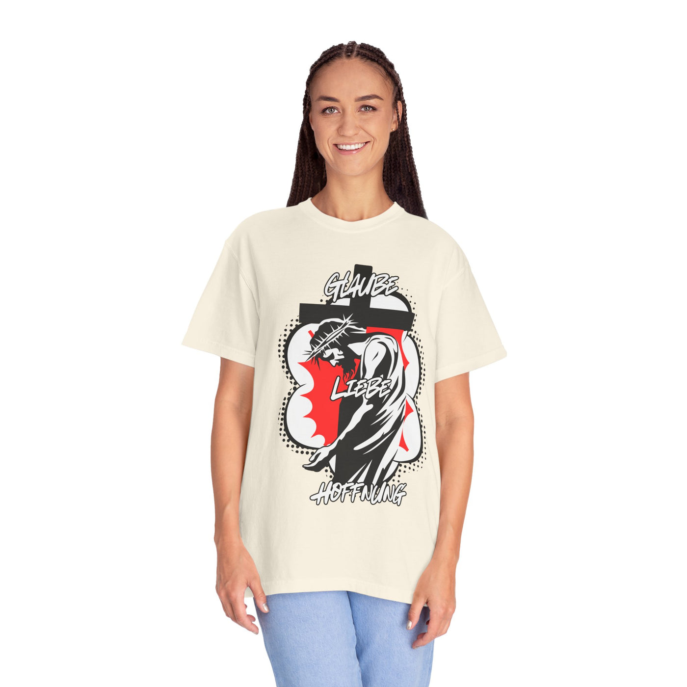 Jesus Glaube Liebe Hoffnung Shirt