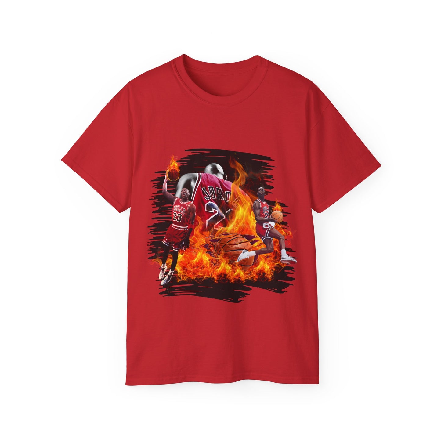 Basketball Jordan, Cool Sports Shirt, Unisex Cotton T-Shirt