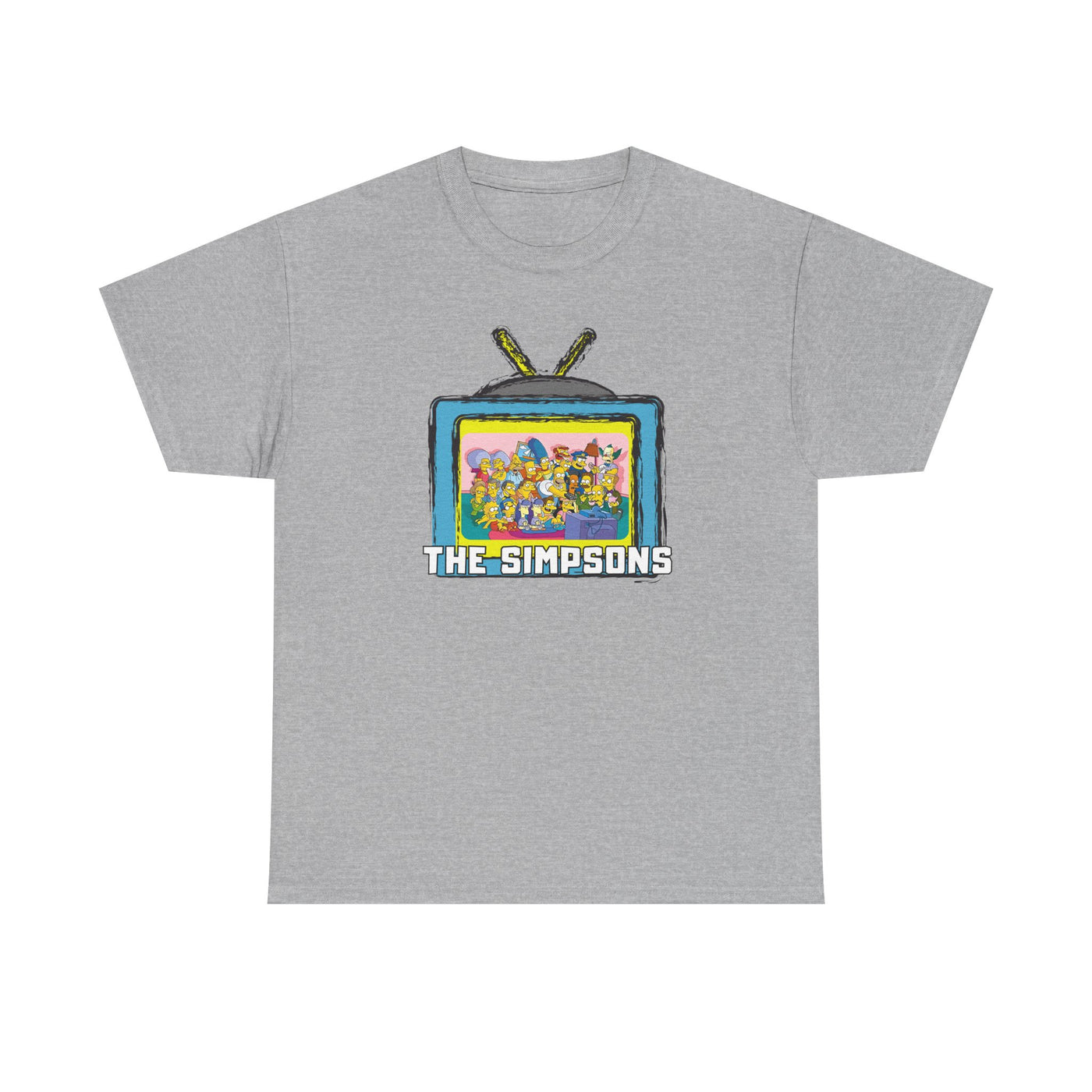 The Simpsons Unisex Heavy Cotton Shirt