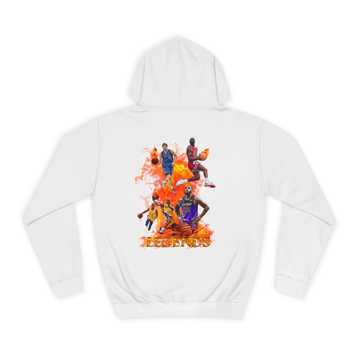 Unisex Sports Hoodie, Legends of Basketball