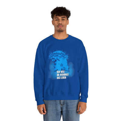Sweatshirt Jesus "Der Weg - Die Wahrheit - Das Leben"