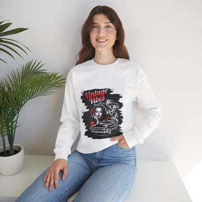 Vintage Vibes Unisex Sweatshirt, Retro