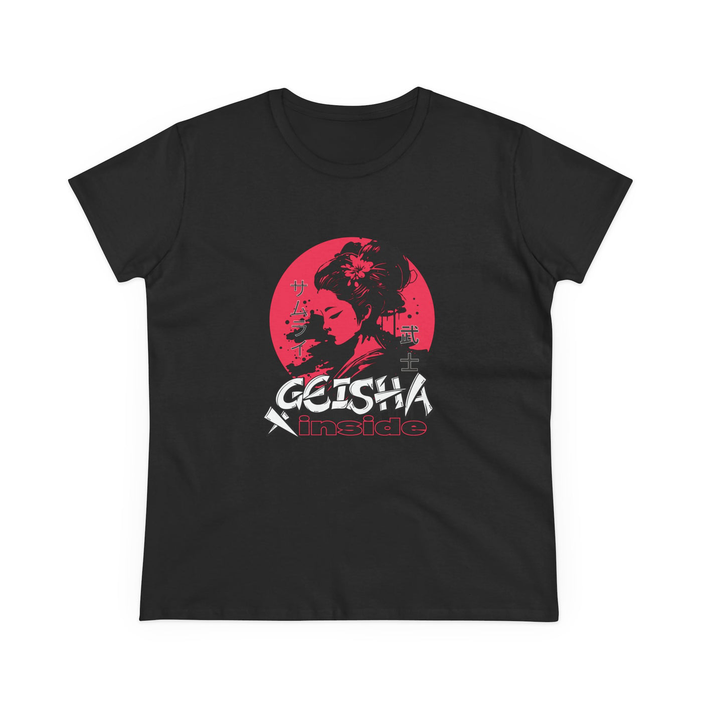 "Geisha Inside"Fleece Shirt, Cozy
