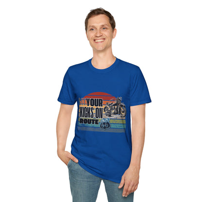 Retro Motorcycle Adventure Hoodie - 'Get Your Kicks On Route 66'