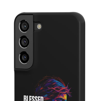 Blessed Saved Loved -  Snap Case Handyhülle - Jesus