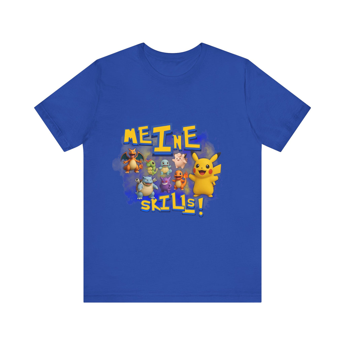 Pokemon Skills Unisex Tee, Fun Casual Shirt