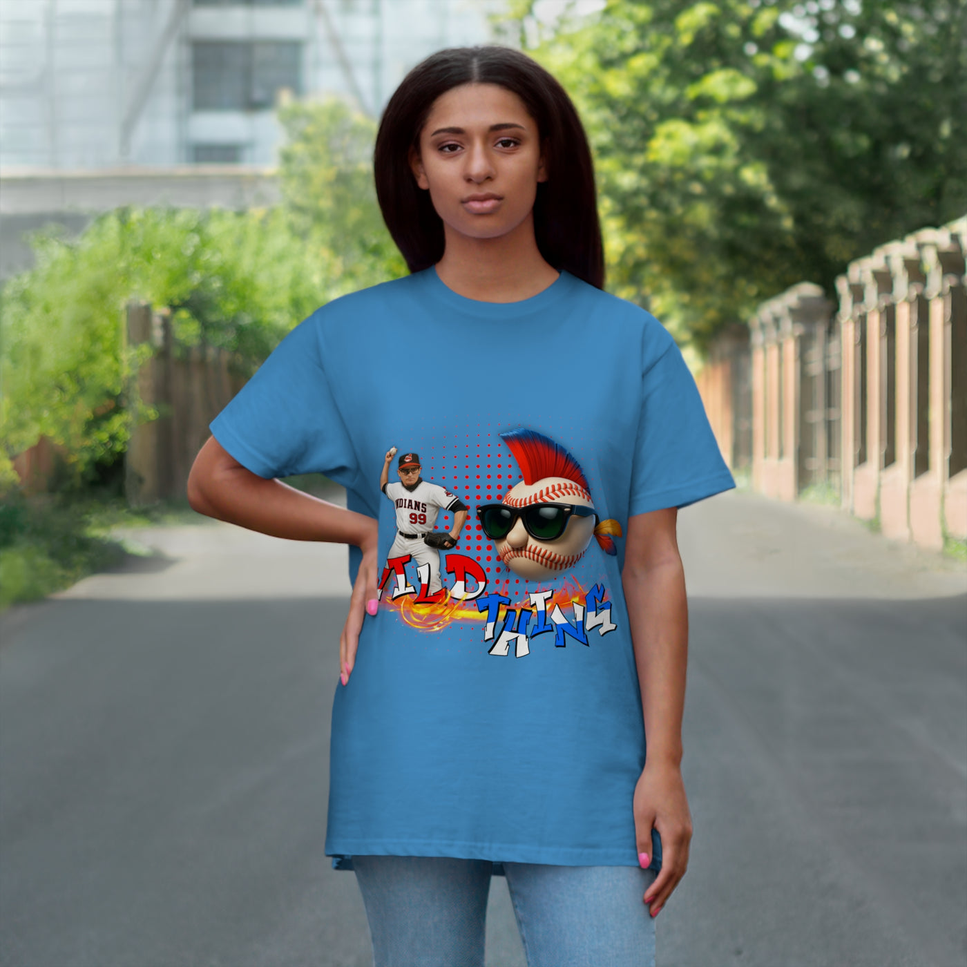 Charlie Sheen Wild Thing  - Baseball Fan T-Shirt