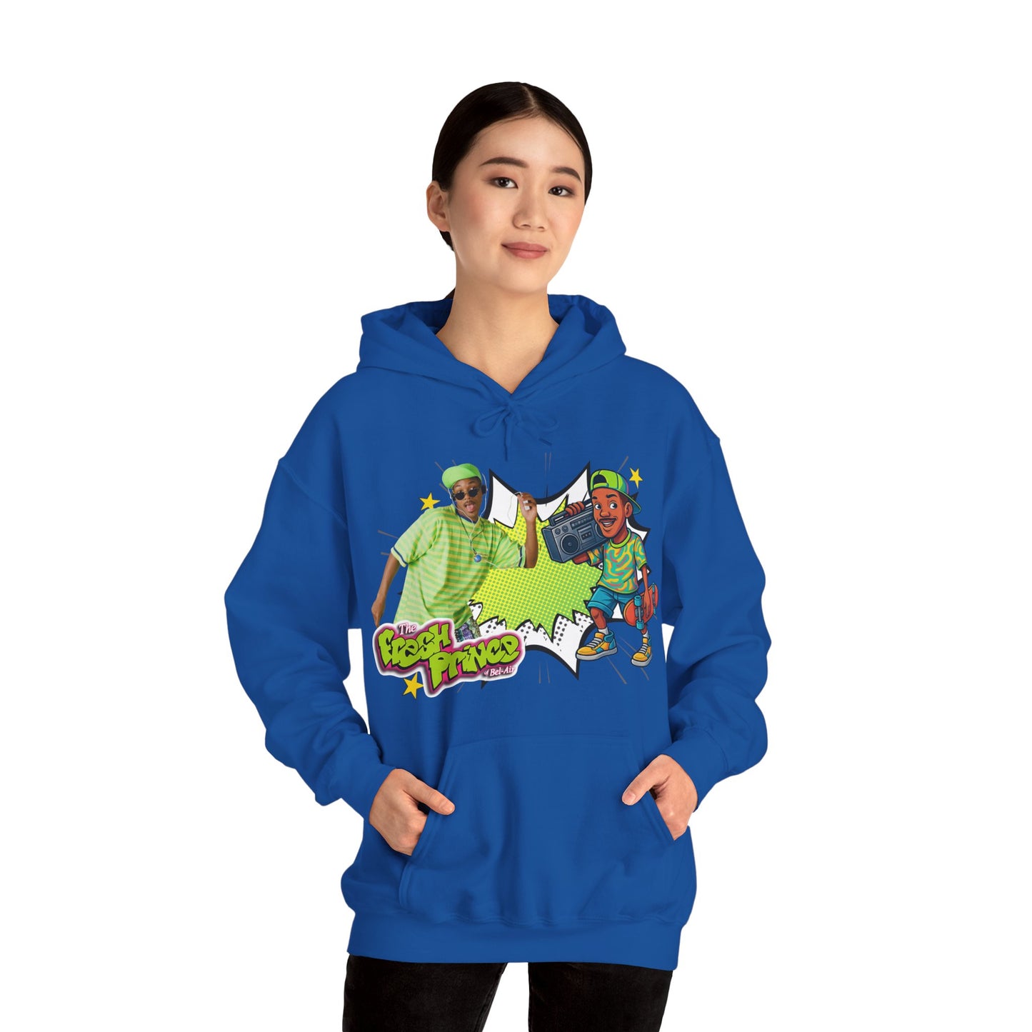 Retro Prince from Bel Air Hip-Hop Inspired Hoodie