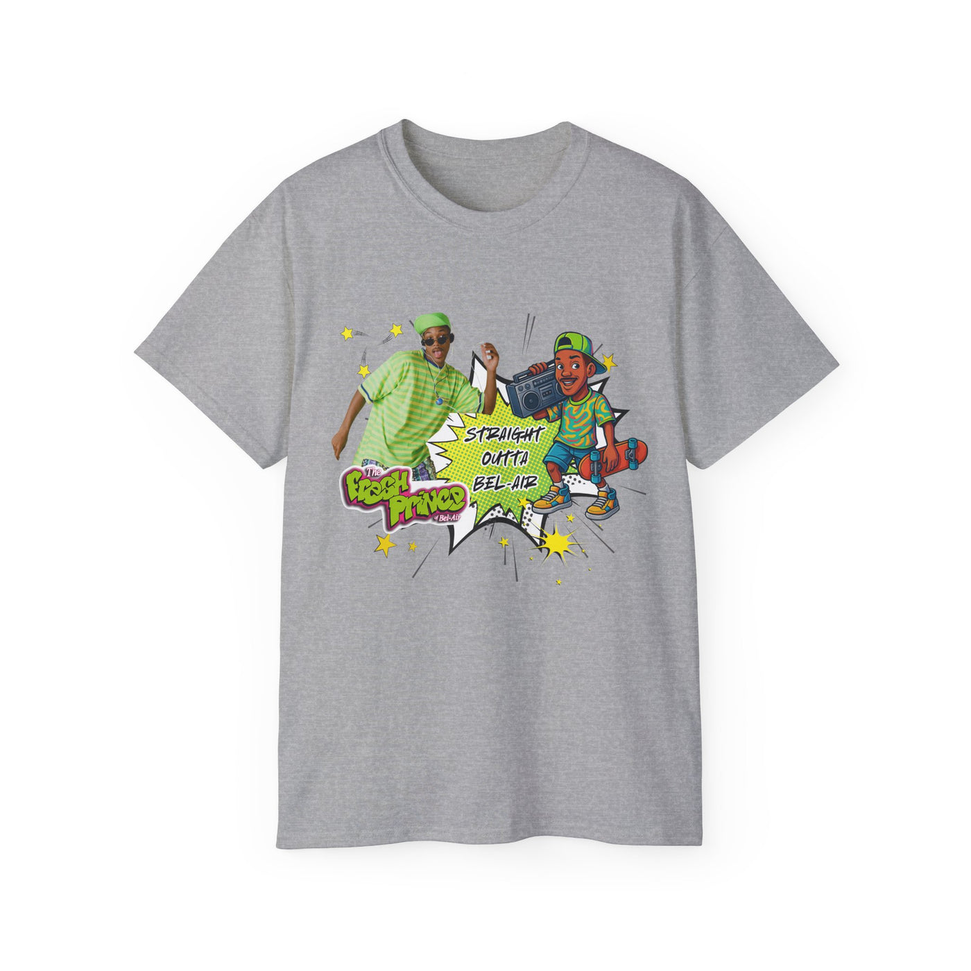 Prince from Bel Air, Hip-Hop Fashion Shirt, Vintage 90s Style