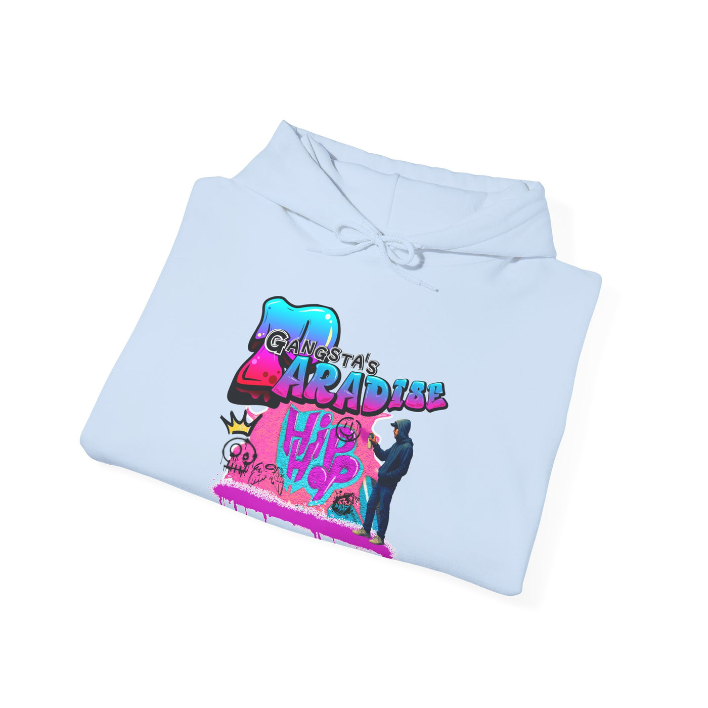 Hoodie Hip Hop Graffiti Design