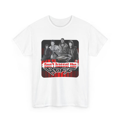Don't Hassel the Hoff Unisex Heavy Cotton Tee | Retro Humor Shirt for Fans