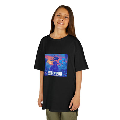 Call of Cutie Unisex Oversized Boxy Tee - Chill Vibes for Game Lovers for Teens