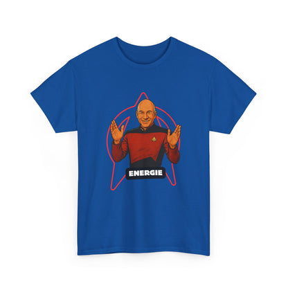 Energie Unisex Heavy Cotton Tee - Perfect for Sci-Fi Fans and Casual Wear