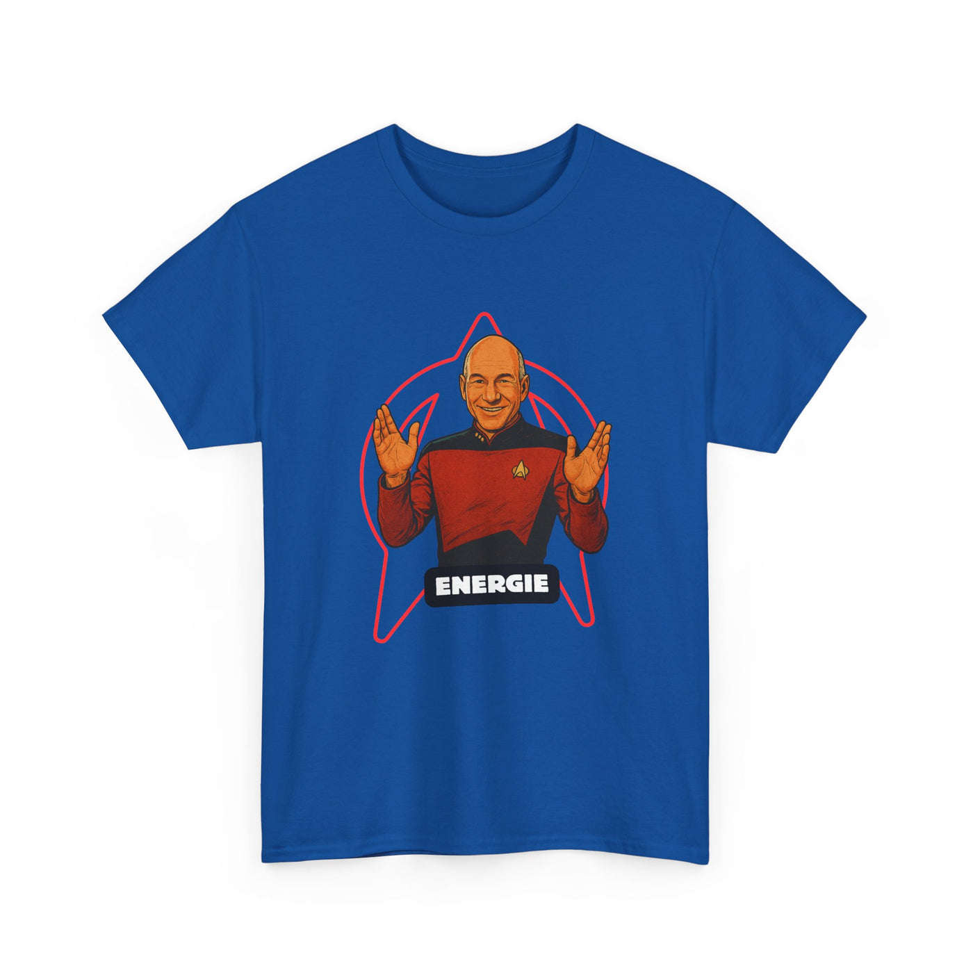 Energie Unisex Heavy Cotton Tee - Perfect for Sci-Fi Fans and Casual Wear