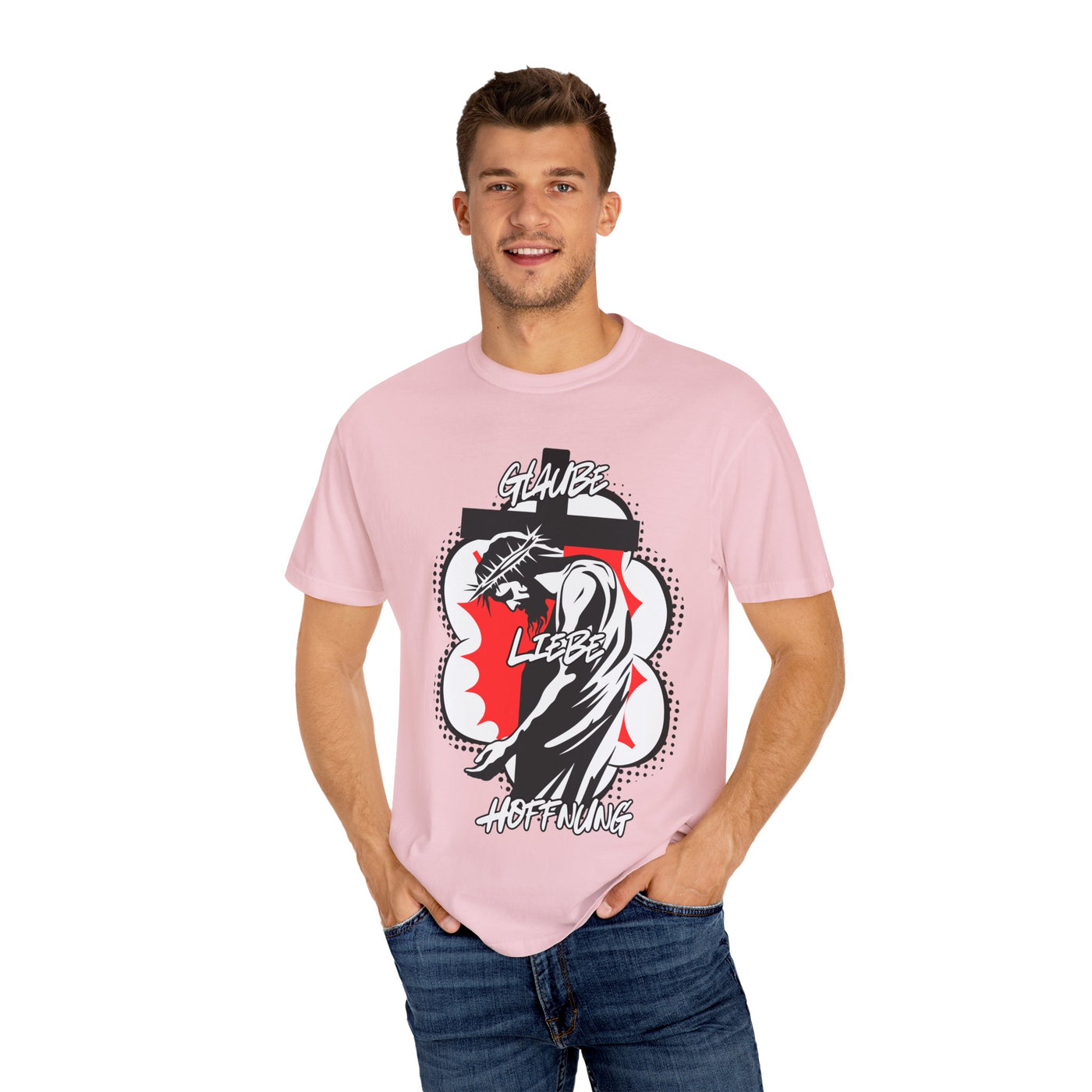 Jesus Glaube Liebe Hoffnung Shirt