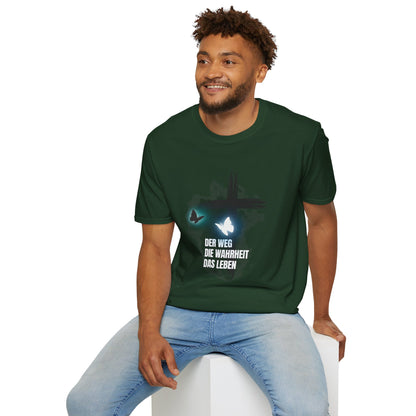 Faith-Inspired Unisex Softstyle T-Shirt – Spiritual, Jesus, Christian,