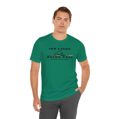 Funny Unisex Jersey Tee - "Ich Liebe Meine Frau" T-Shirt