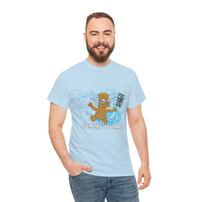 Come As You Are Unisex Shirt Bart Simpson