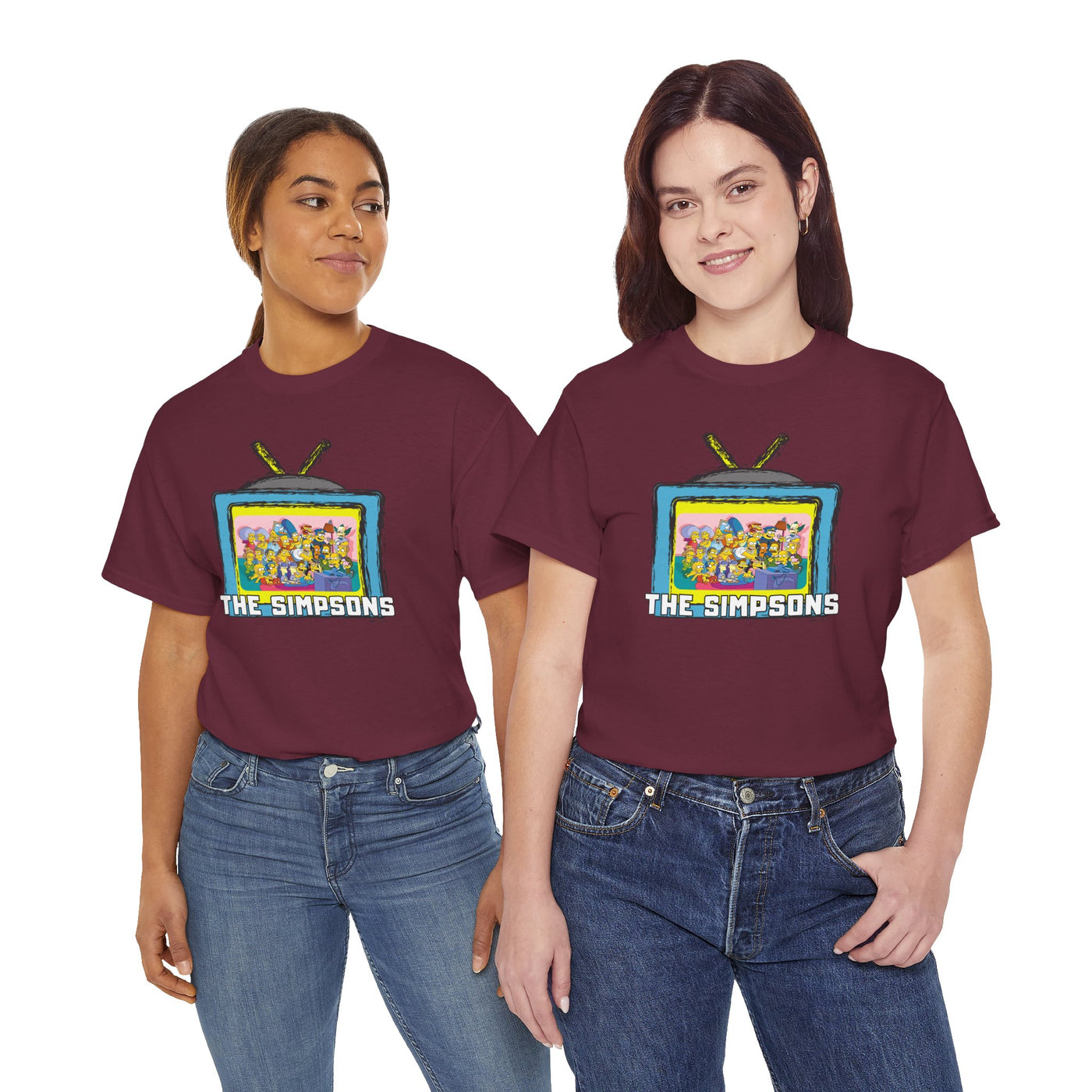 The Simpsons Unisex Heavy Cotton Shirt