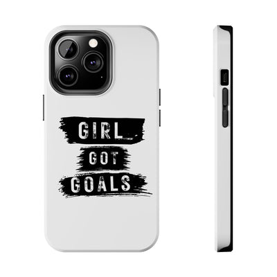 Handyhülle  Phone Case - "Girl Got Goals" - Stylish Protection for Ambitious Women