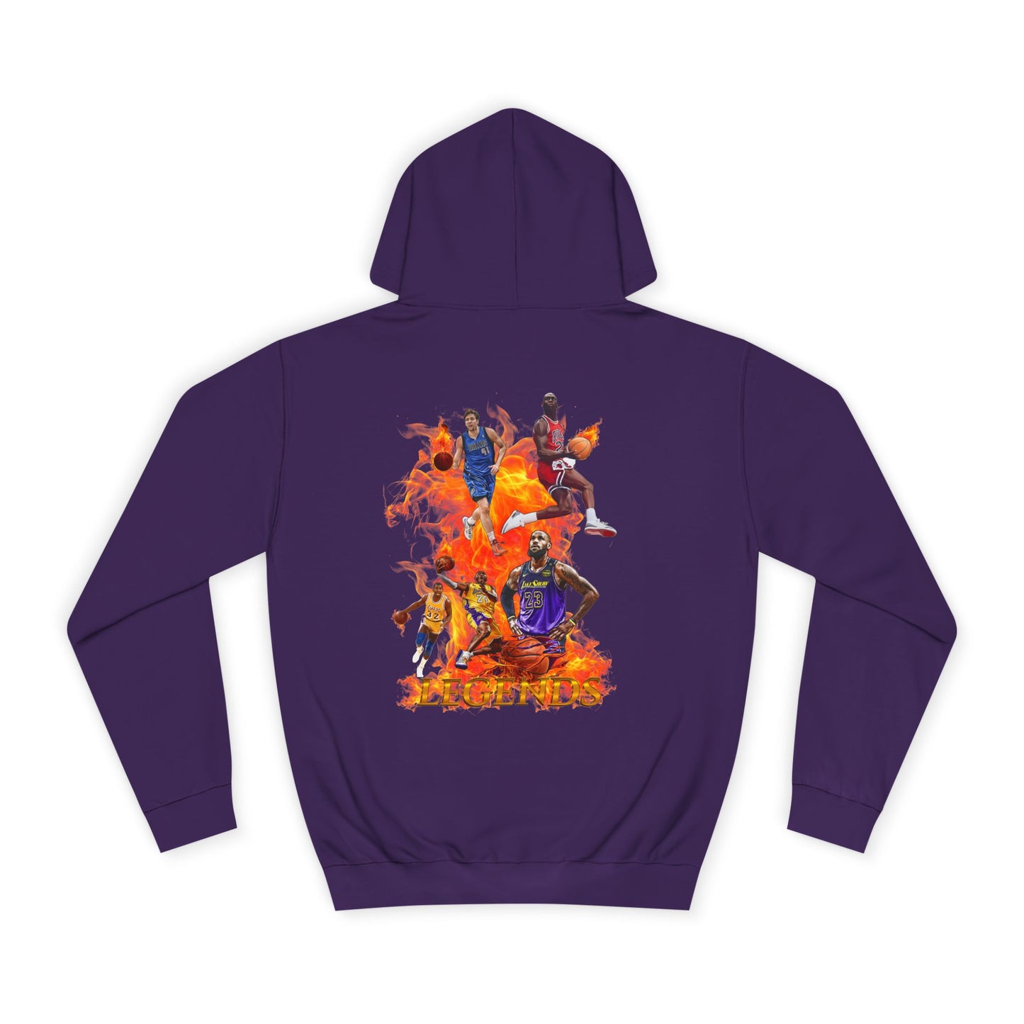 Unisex Sports Hoodie, Legends of Basketball