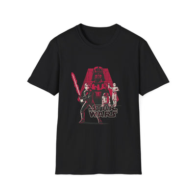 Star Wars Unisex Softstyle T-Shirt - Retro Graphic Tee