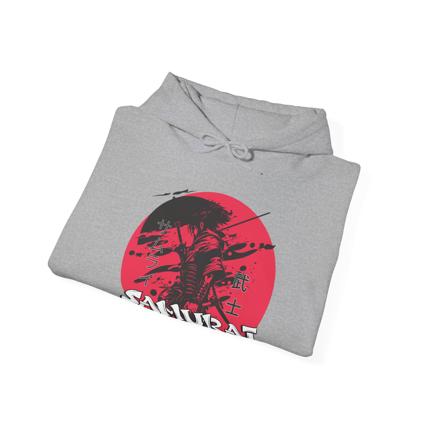Samurai Inspired Hoodie, Cozy Streetwear,