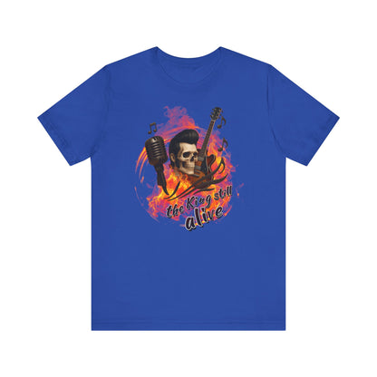 Music Vibes Unisex Jersey Tee - 'The King Still Alive' Graphic T-Shirt