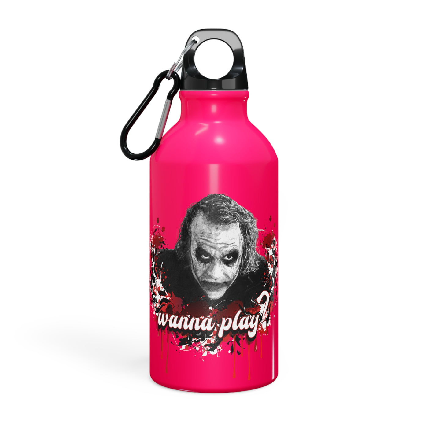 Joker -"wanna play?" Oregon Sport Bottle with Unique Art -Flasche