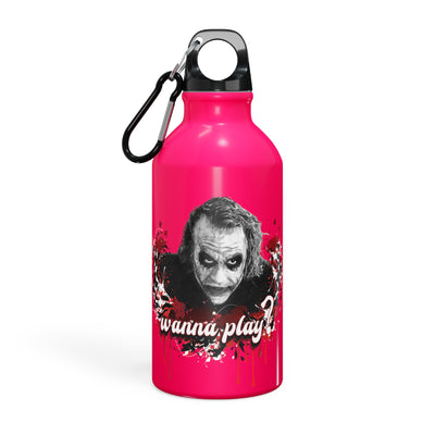 Joker -"wanna play?" Oregon Sport Bottle with Unique Art -Flasche