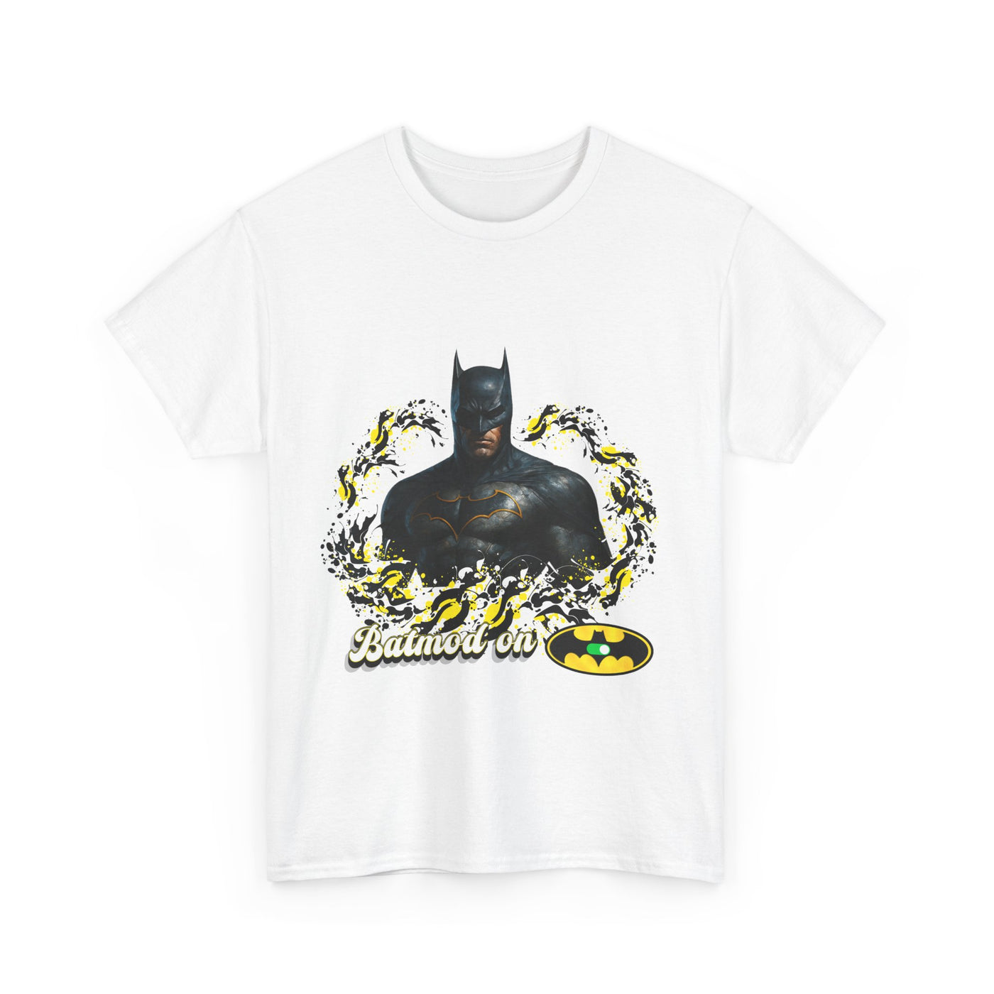 Batman "batmode on" , Unisex Cotton T-Shirt