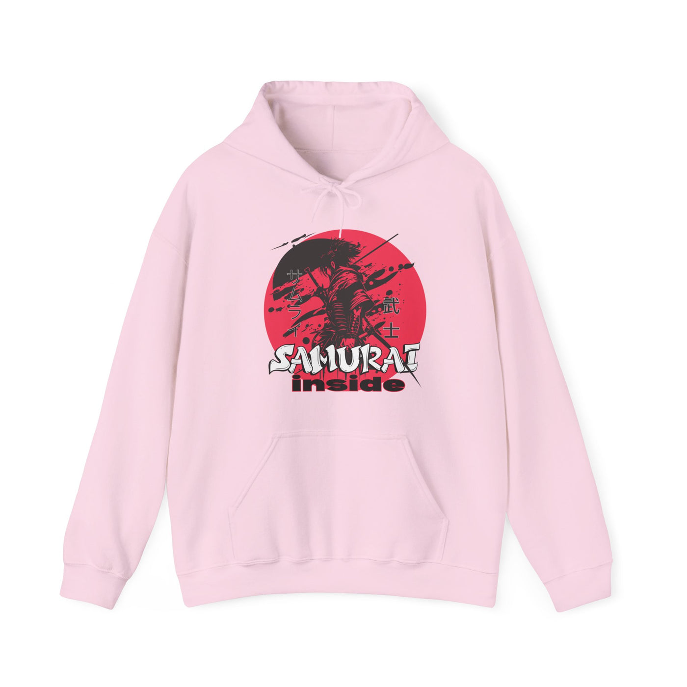 Samurai Inspired Hoodie, Cozy Streetwear,