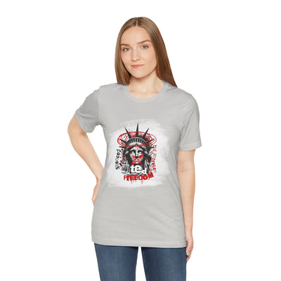 Freedom-Themed Unisex T-Shirt, Statue of Liberty - Freiheitsstatue