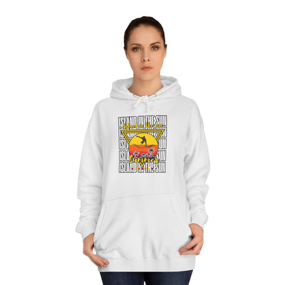 Vibrant College Spirit Hoodie, Unisex College Hoodie